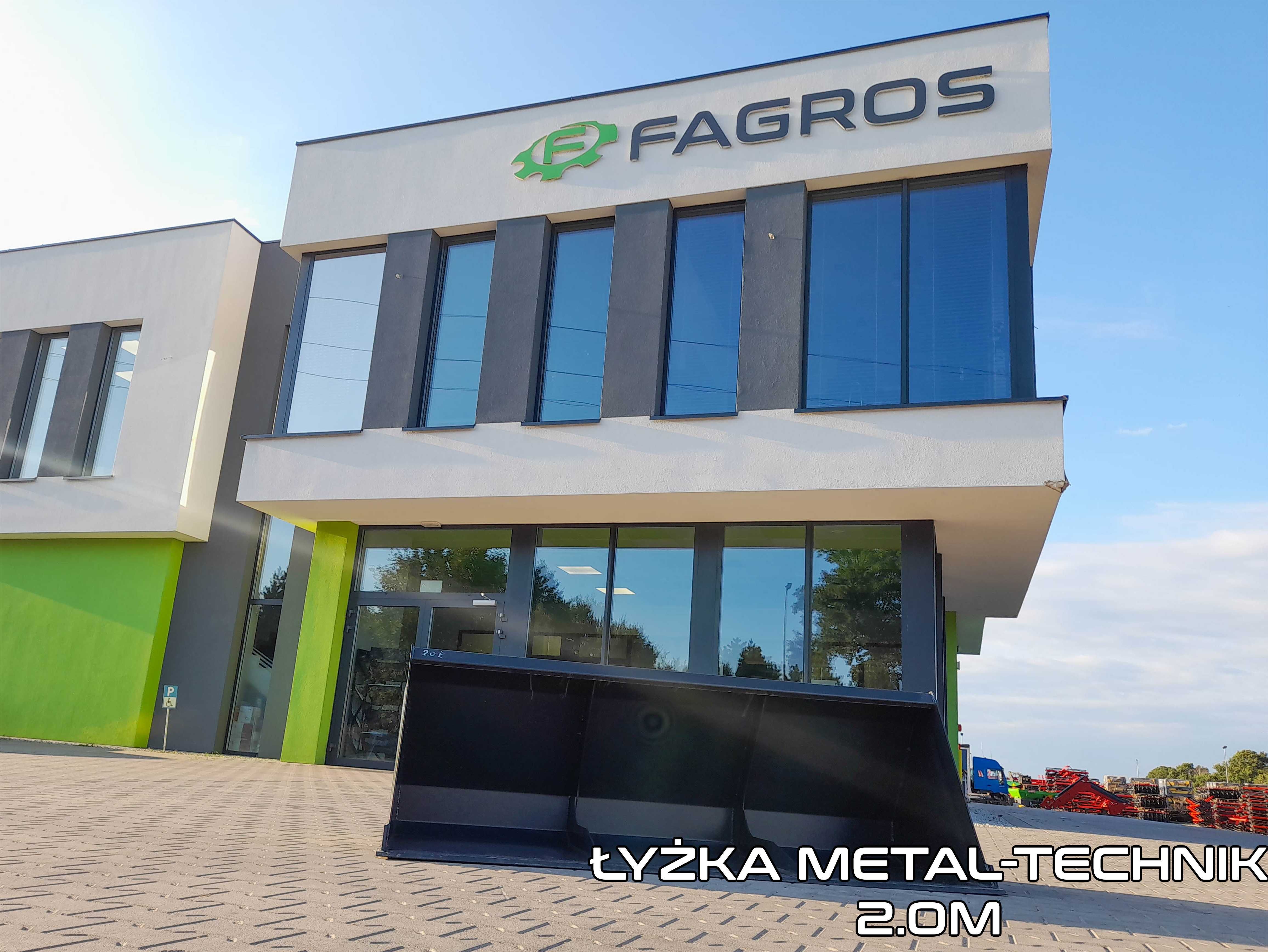 Szufla do Sypkich 2,2 2,4 Faucheux do ładowacza euroramka Sypa raty