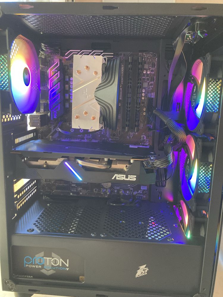 Ігровий ПК Ryzen 5 / RX 5500XT 8ГБ / 16ГБ DDR4 / SSD + HDD