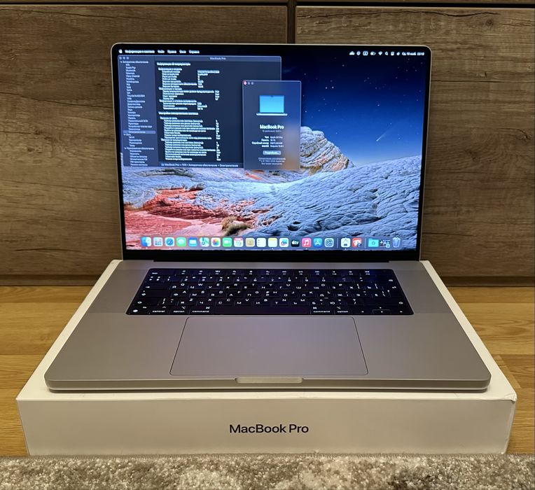 MacBook Pro M1 Pro 16" 16GB RAM 512 SSD (ідеал)