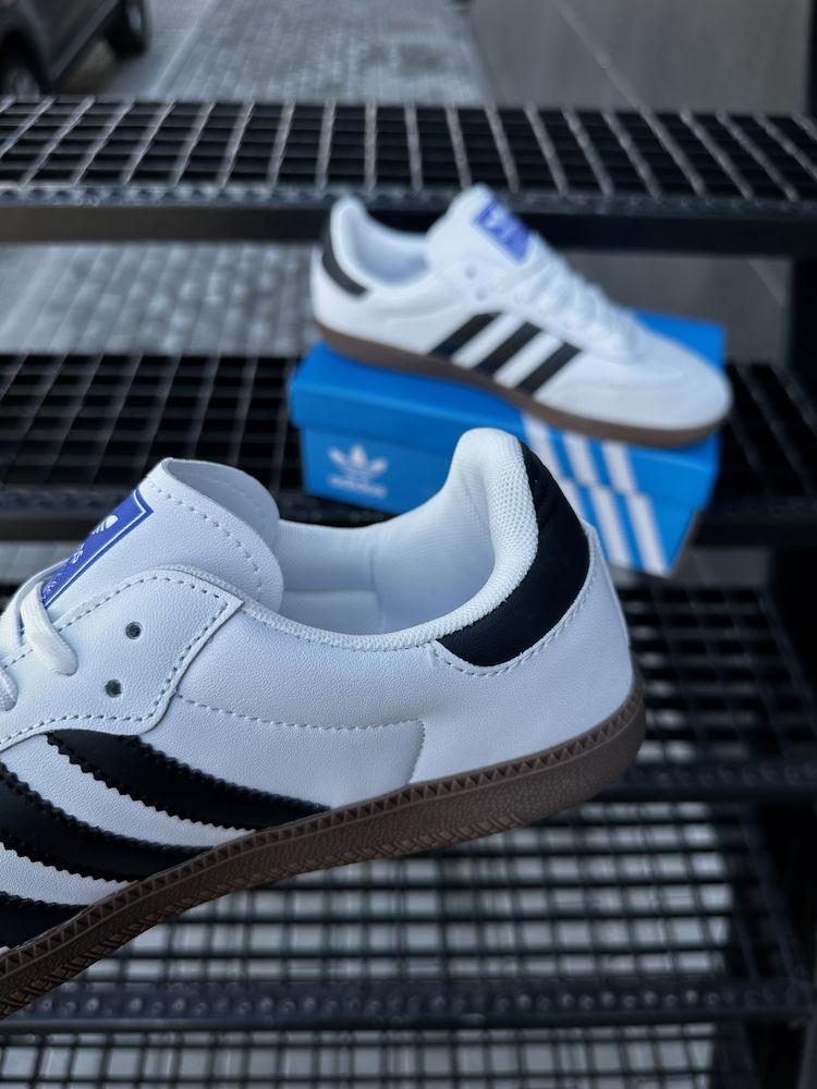 ‼️БЕЗ ПРЕДОПЛАТ‼️41-45 Adidas Samba OG white black | spezial gazelle
