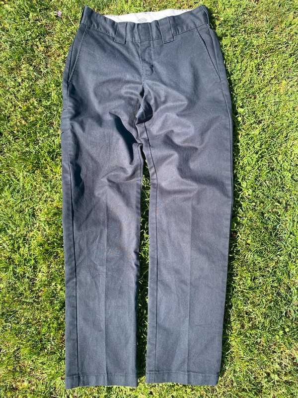 Spodnie Dickies Slim Taper casual workwear unisex black czarny 28x32 S