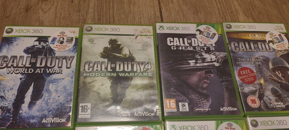 Xbox 360 zestaw 17 najlepszych gier GTA Call Of Duty