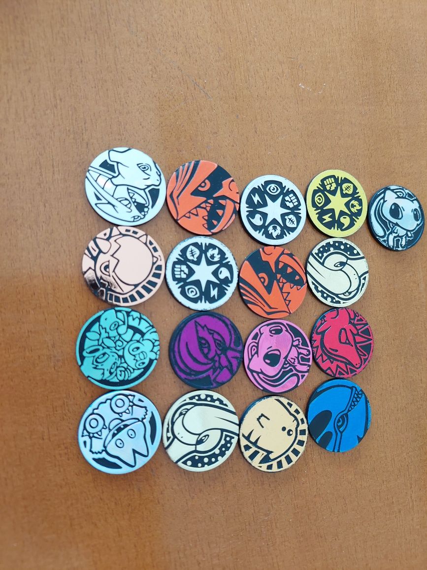 Moedas de jogo pokémon