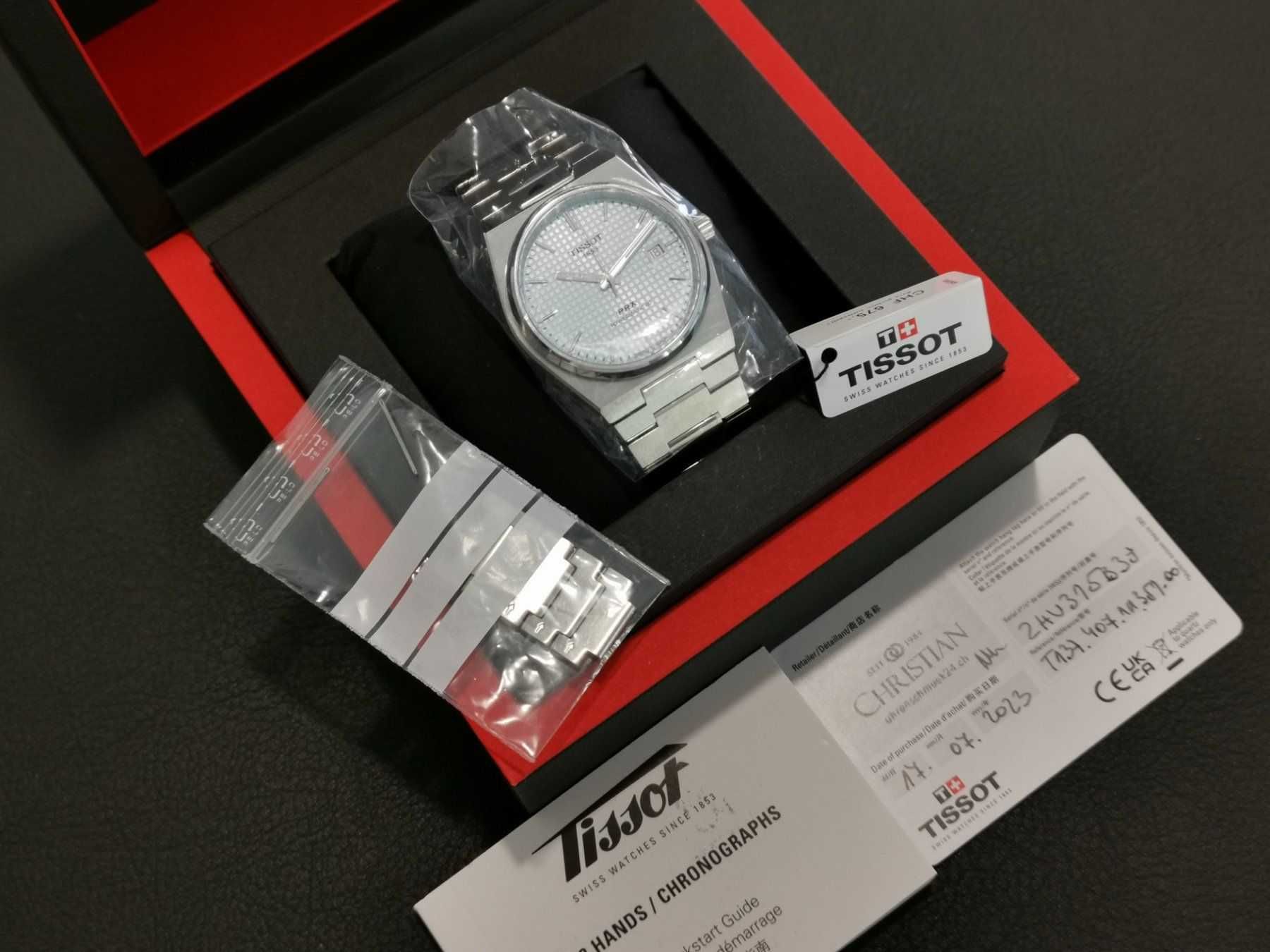 Tissot PRX Powermatic 80 Azul Gelo