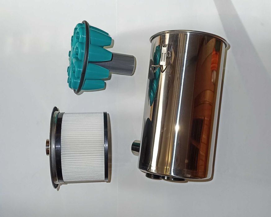 Циклонный фильтр пылеуловитель для строительного пылесоса