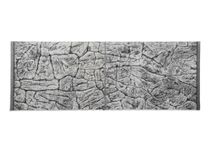 Tło do akwarium płaskie strukturalne szare 200x60 cm.