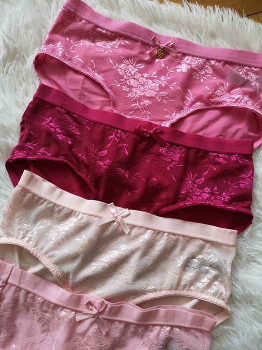 Różowe figi 4 pack Daisy Fuentes