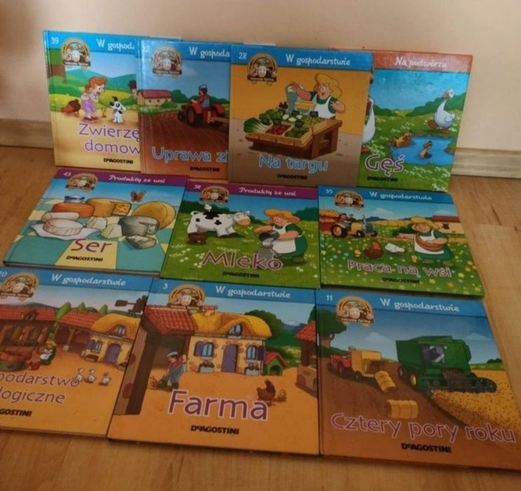 Deagostini "Wesoła Farma" - zestaw 10 książek