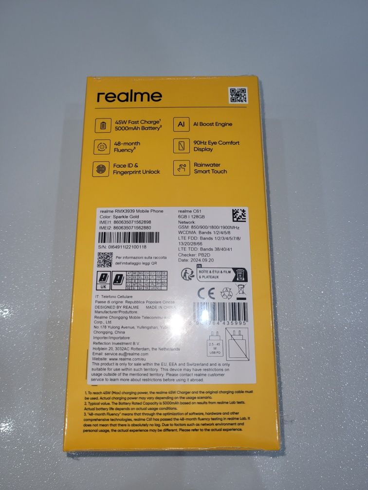 Sprzedam smartfon realme C 61