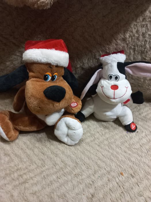 Игрушка поющая собака, корова