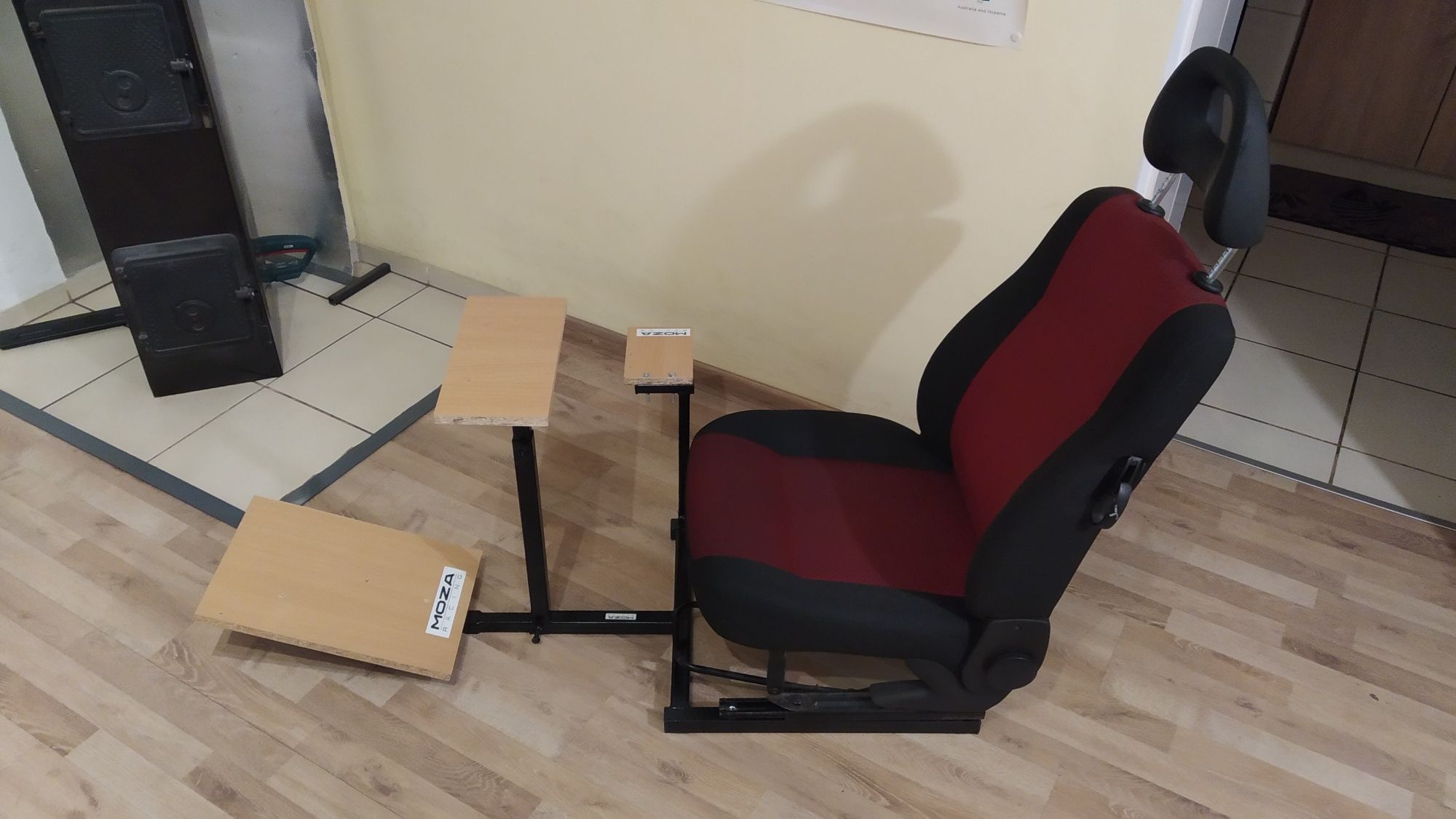 Stelaż pod kierownicę, simracing, Logitech, thrustmaster