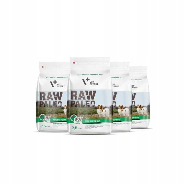 Promocja Vet Expert Raw Paleo MINI SIZE ADULT 14kg + gratis