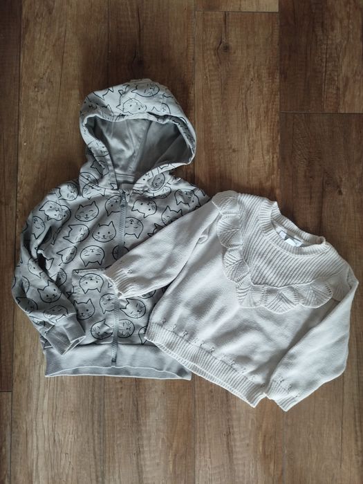 Zestaw bluzek dziecięcych r.92