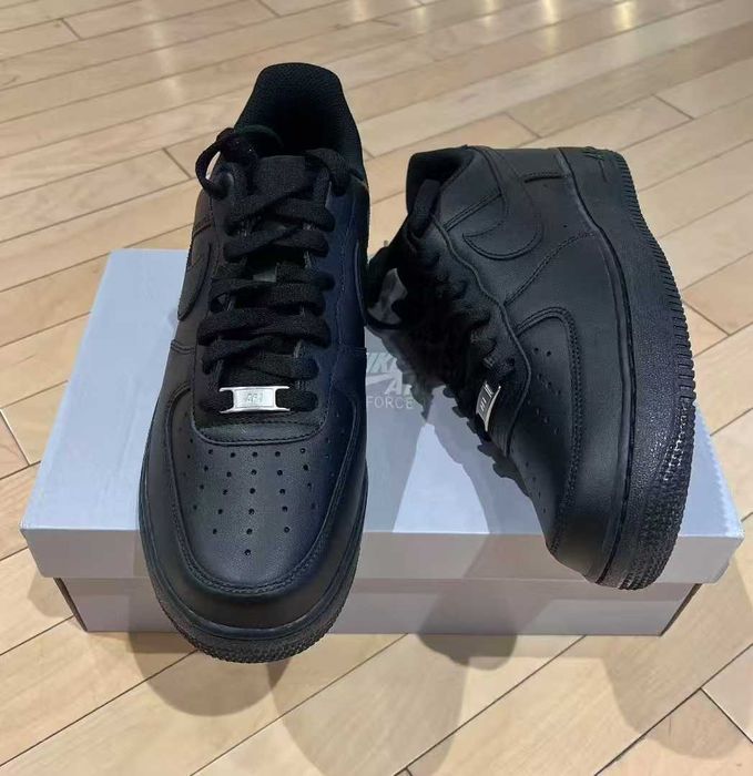 Buty Trampki NikeAir_Force_1_Low _07_Black_R.43