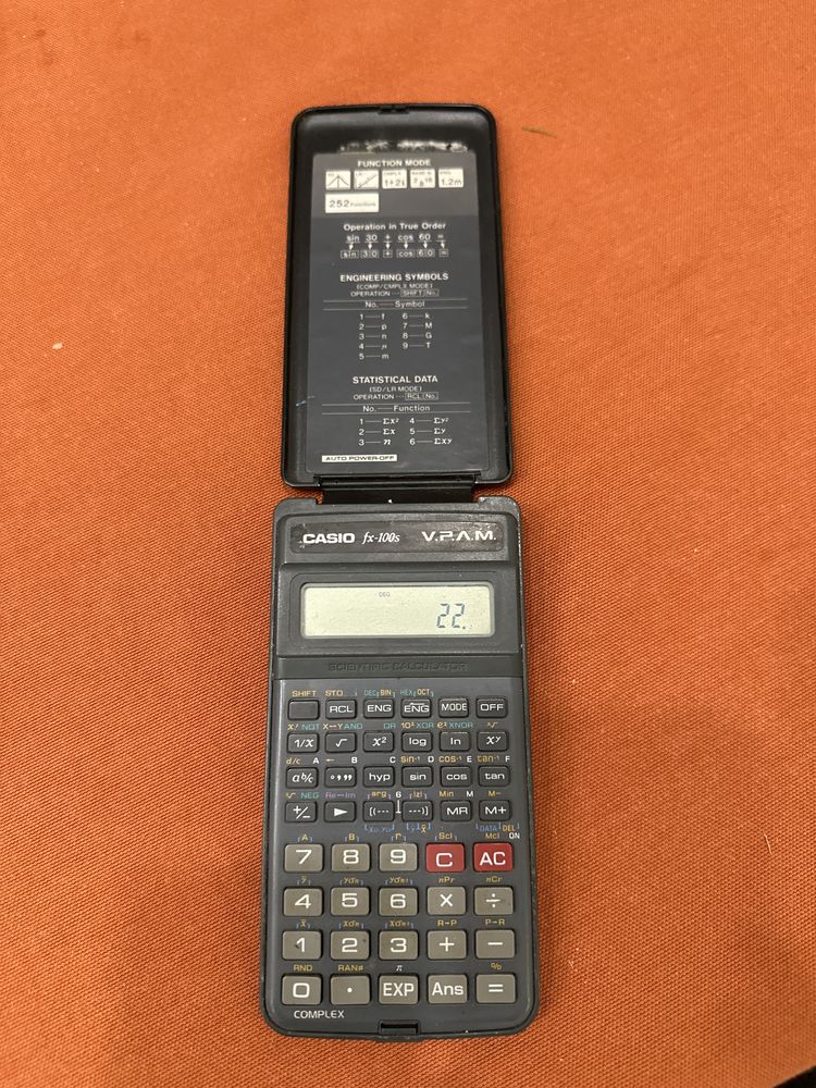 Калькулятор Casio-fx100s