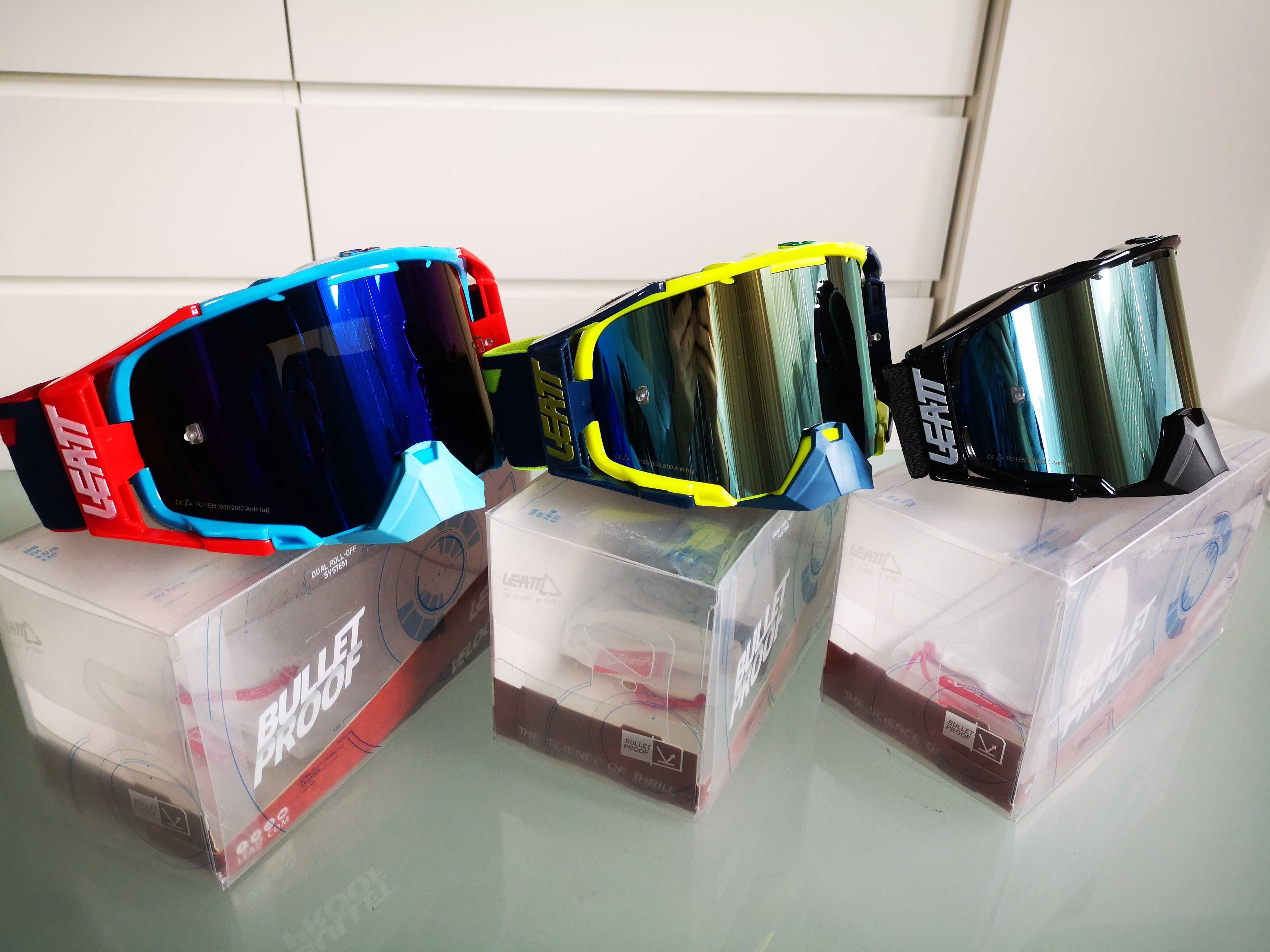 Gogle LEATT VELOCITY 6.5 Iriz mx (cross,quad,enduro,mtb)