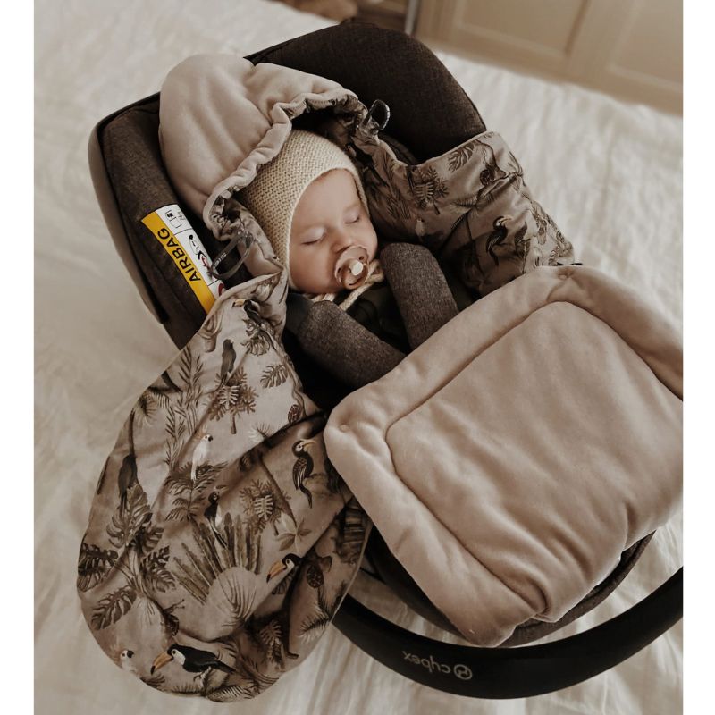 Otulacz / kocyk do fotelika Magic Jungle Khaki - Sleepee
