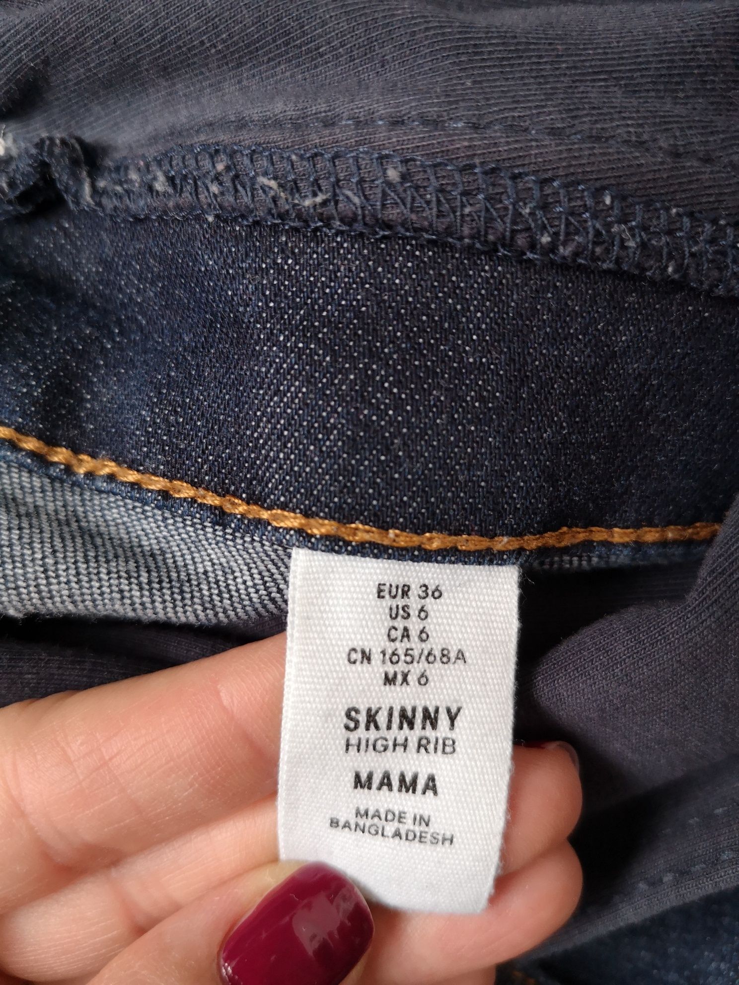 Spodnie ciążowe H&M r. 36