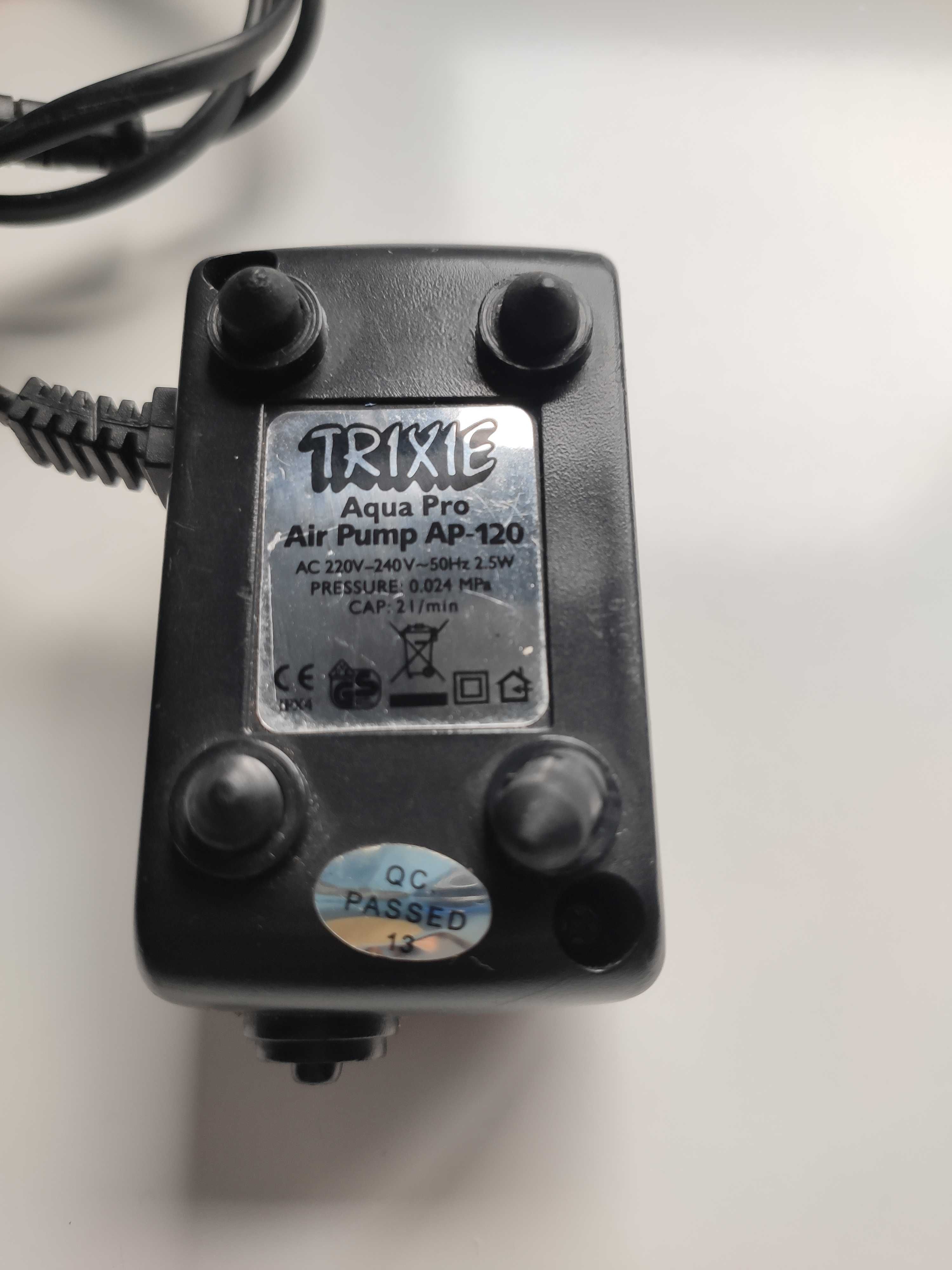 Bomba Ar Aquário Trixie Aqua Pro Air Pump AP-120 de 2.5W