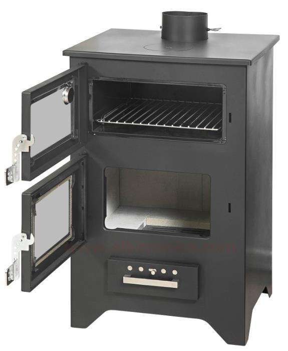 Salamandras Novas Lenha 15kw Térmicos com Forno .