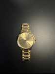 Męski zegarek Armani Exchange Złoty AX7144SET