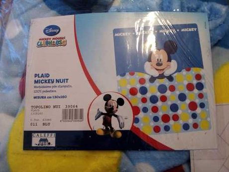 Nowy koc dziecięcy Mickey Mouse