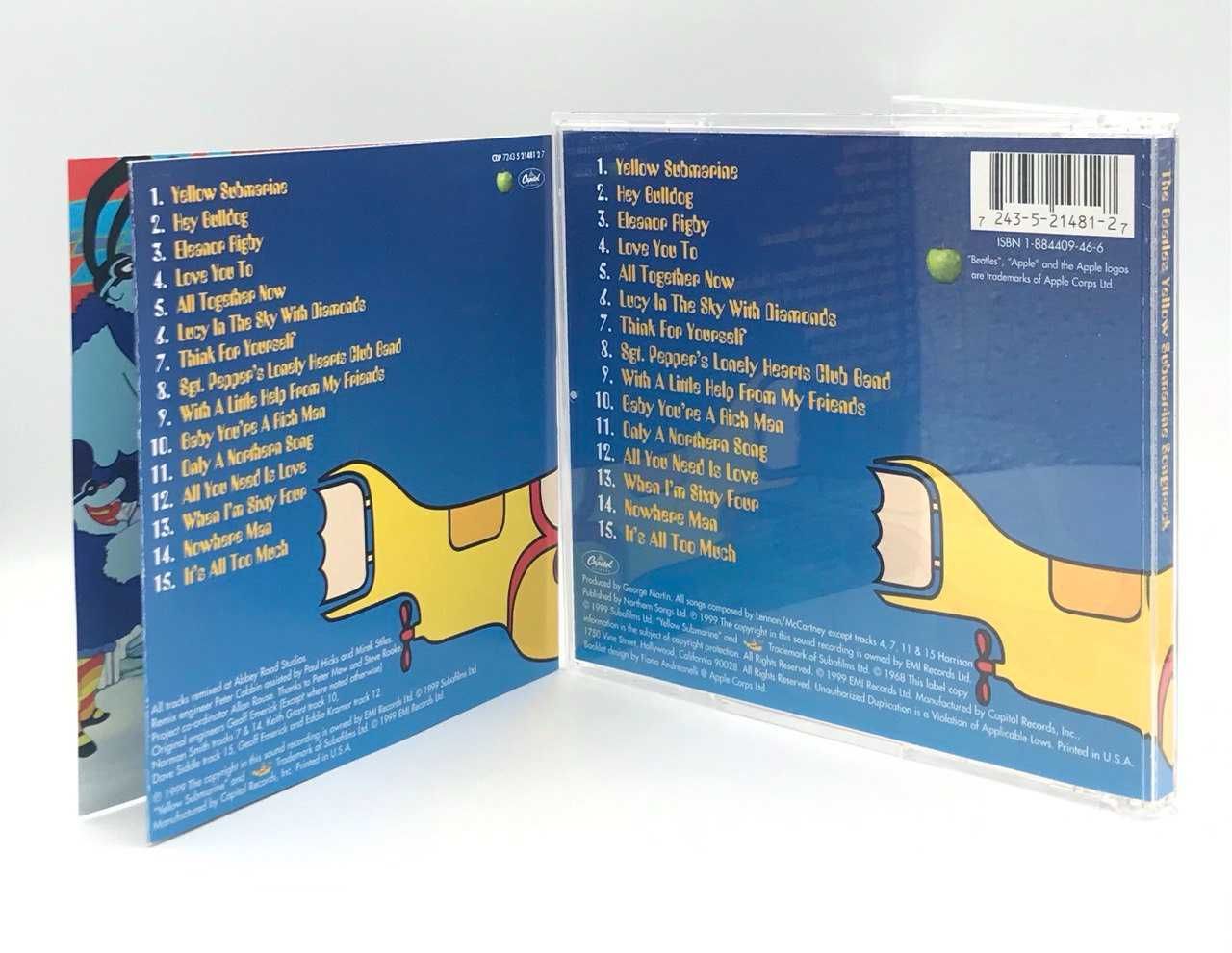 Beatles, The – Yellow Submarine Songtrack (1999, U.S.A.)