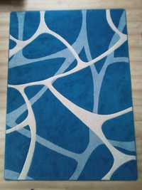 Niebieski dywan 160x220