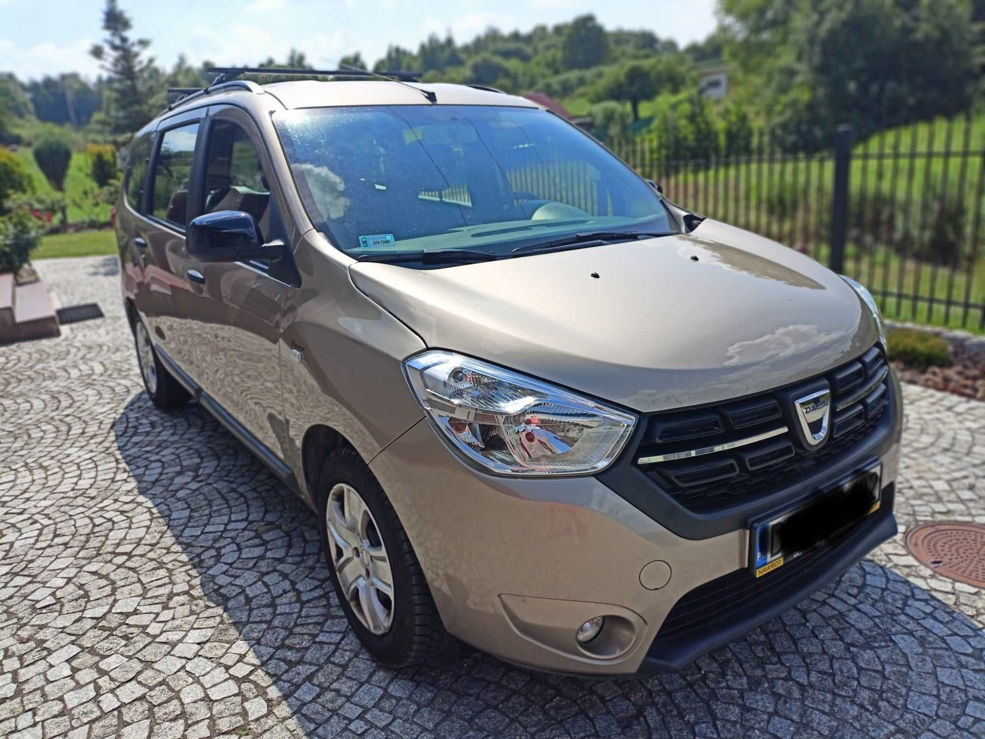 Dacia Lodgy 1.6 Ben, 107Km, polski salon, 1 właściciel, niski przebieg