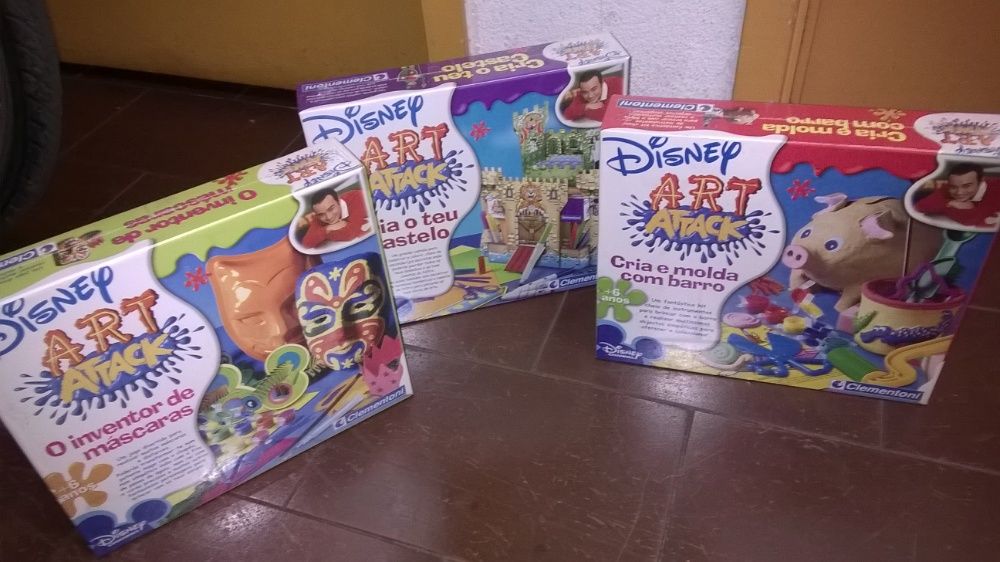 Kits didácticos Art Attack Disney-Clementoni