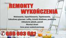 Usługi remontowo wykończeniowe