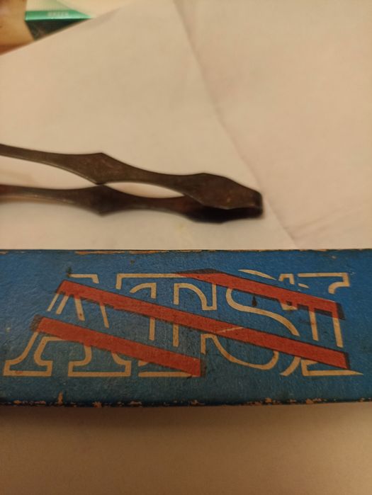 Widelczyk srebrzony do lodu,cukru