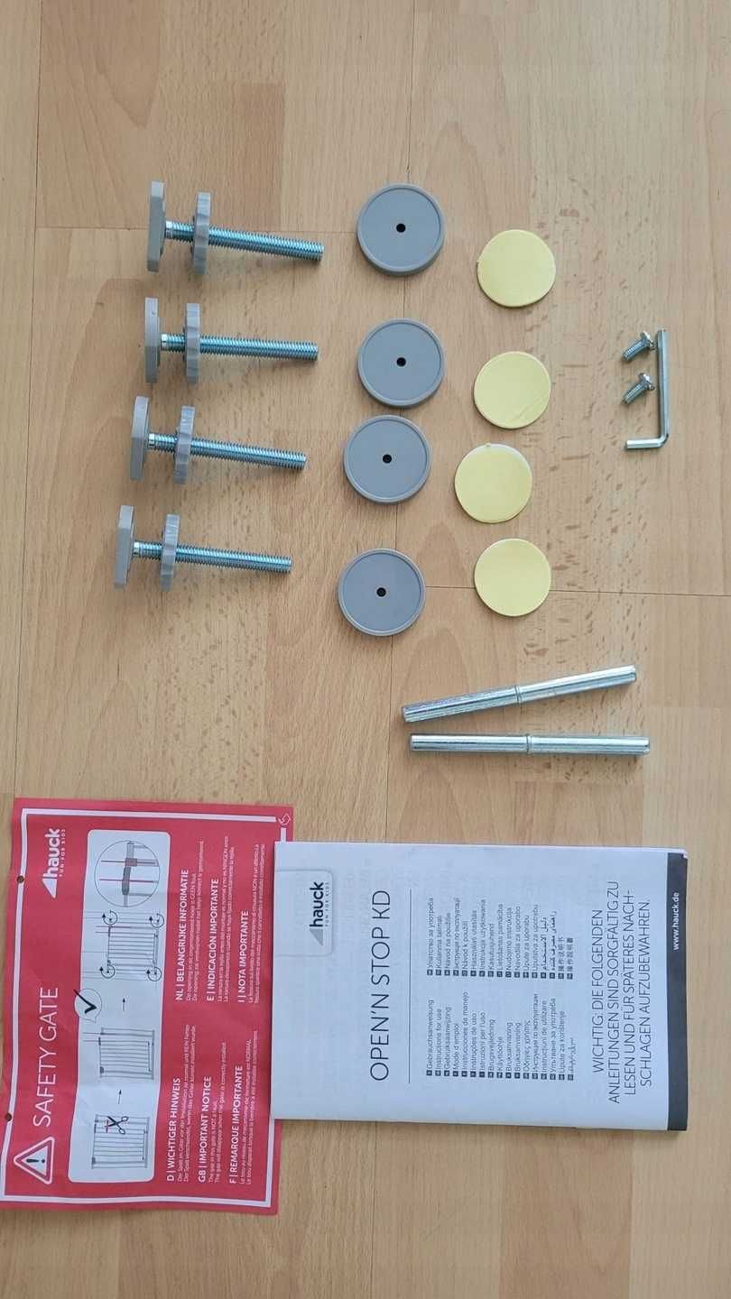 HAUCK Open N Stop KD bramka rozporowa drzwi schody szer 96-101 cm