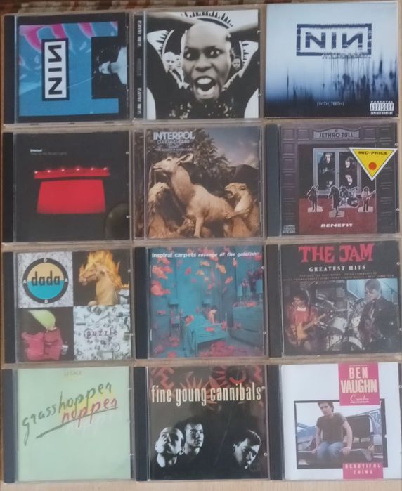 Cd's- Interpol Clash,Iggy,Dada...