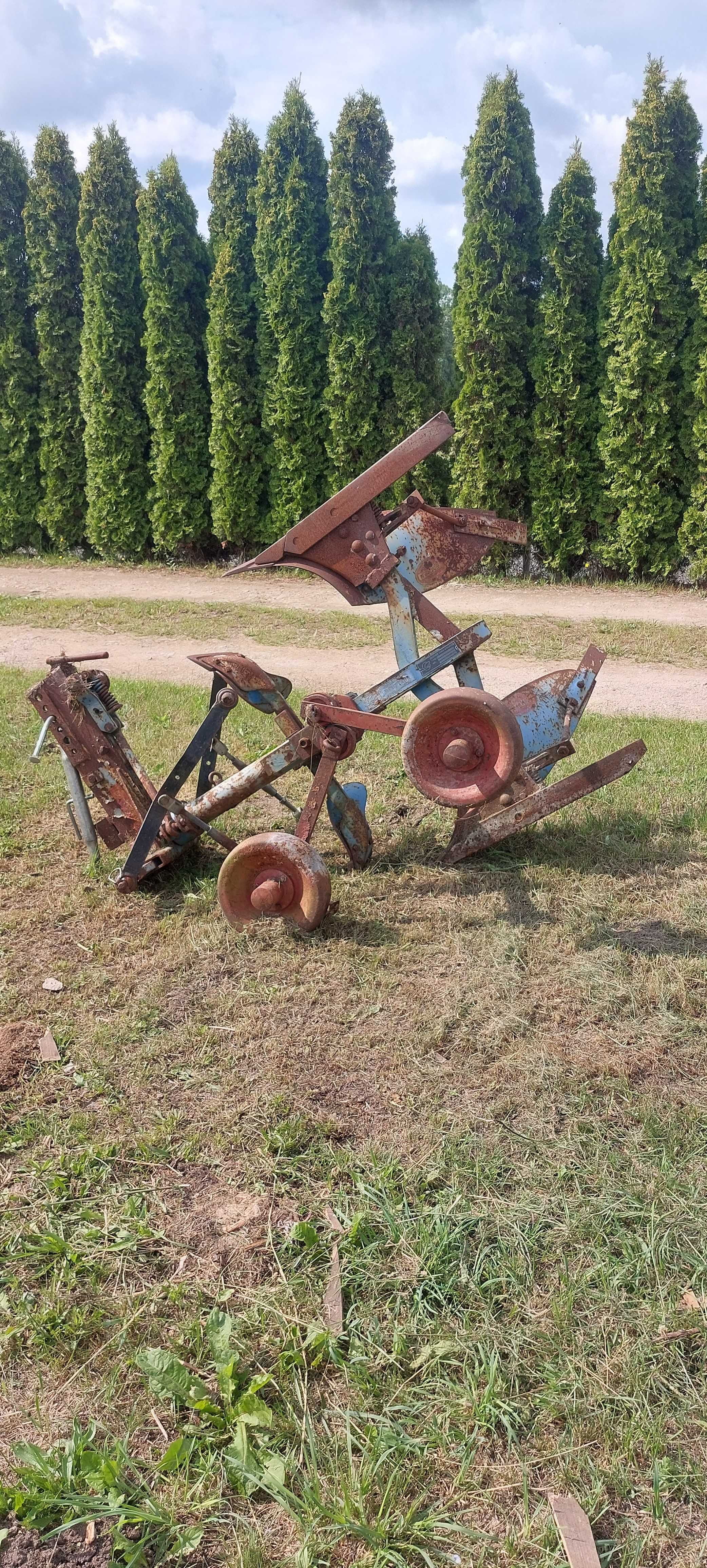 Pług 2 skibowy obracany,Walec,Pług do śniegu,Widły do sztaplarki małej