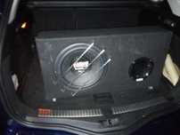 Subwoofer Wzmacniacz Zestaw Audio System Alpine