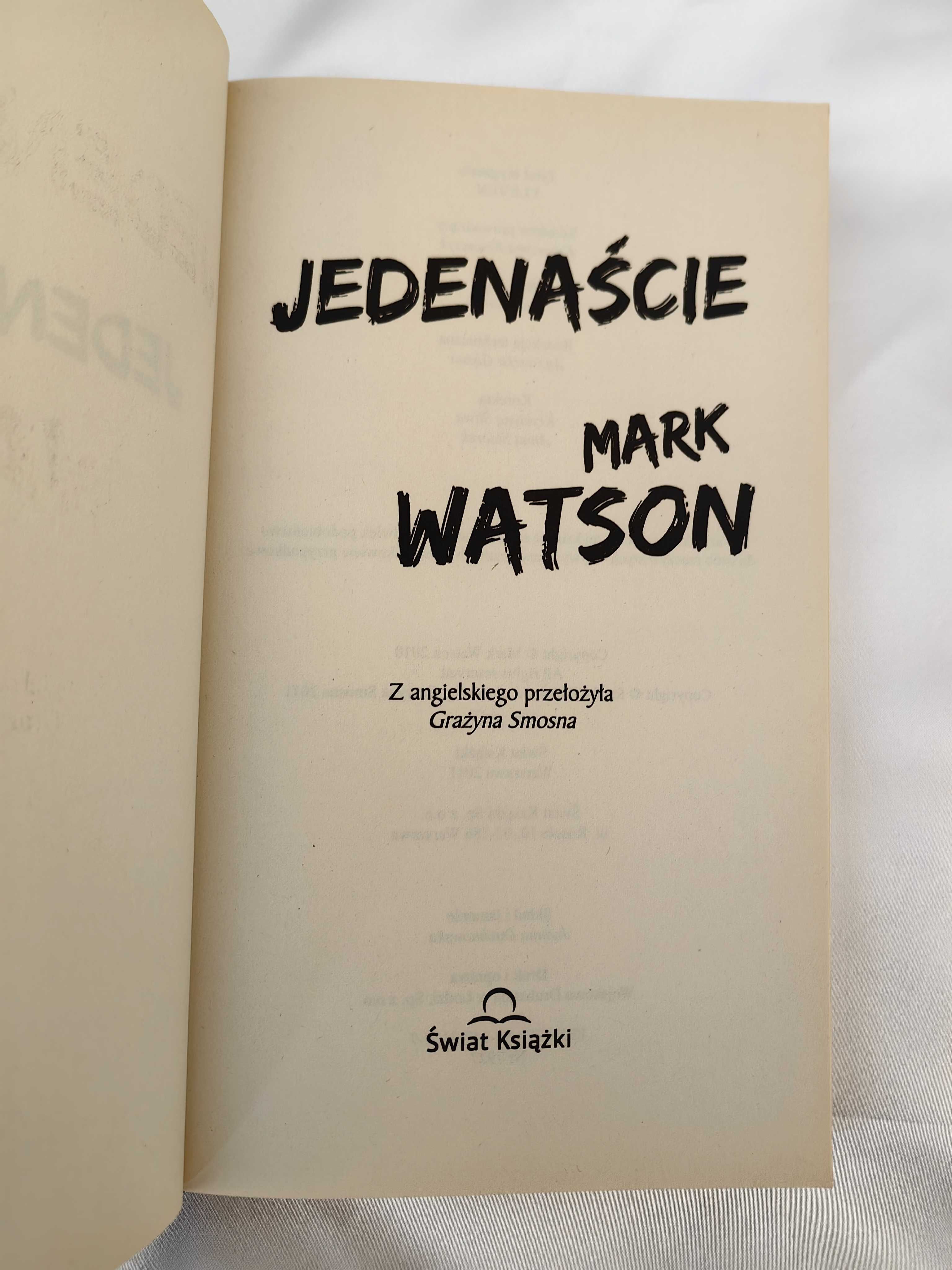 Książka Jedenaście Mark Watson Świat Książki