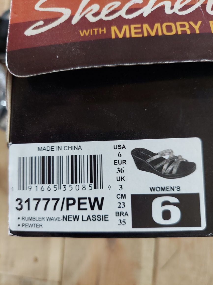 Шльопанці skechers 36р
