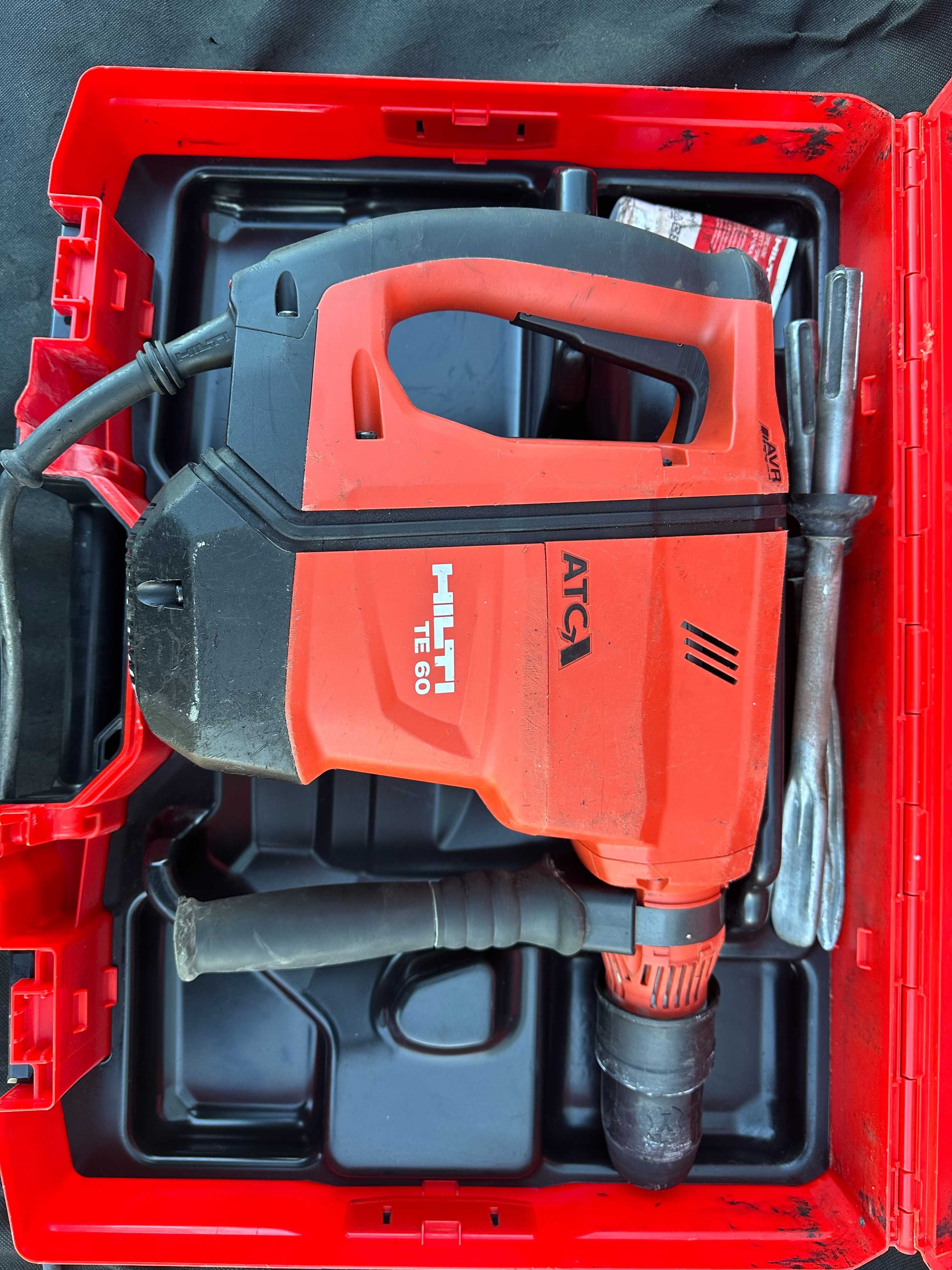 Młot Udarowo Obrotowy Hilti Te 60 ATC/AVR Zestaw Dłuta