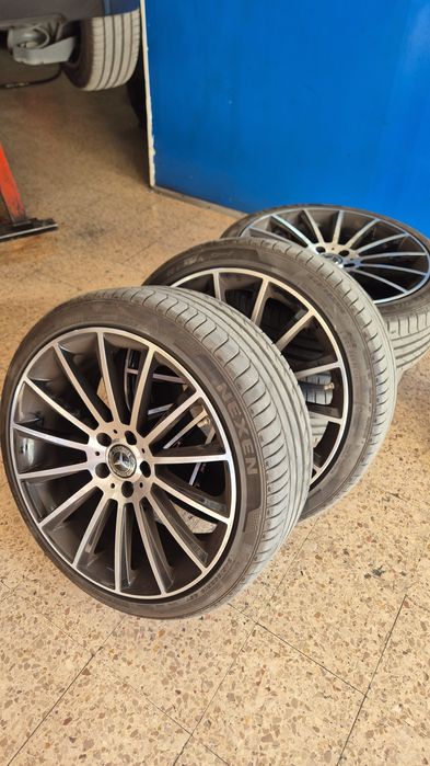 Pack 4 jantes 19 e pneus mercedes