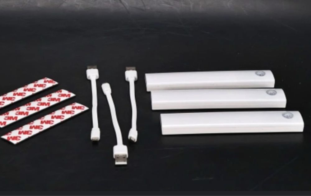 Акамуляторна лампа автоматична датчік руху,магн.кріп.сенсор освітлення