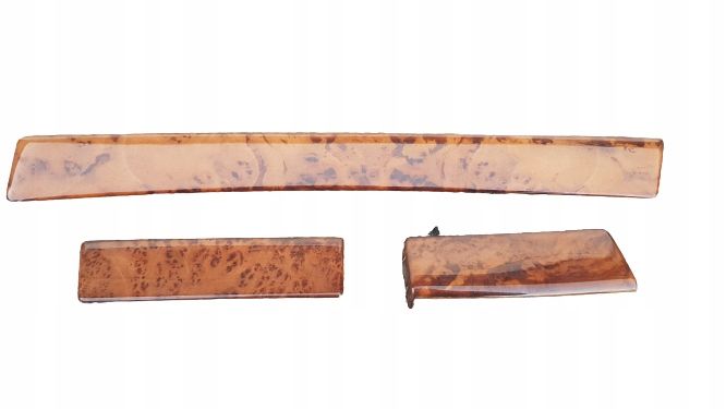 BMW 5 E39 Dekory Listwy Ozdobne Deski Kokpitu Drewno Nussbaum