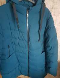 Зимняя куртка пуховик ( размер 58-60)