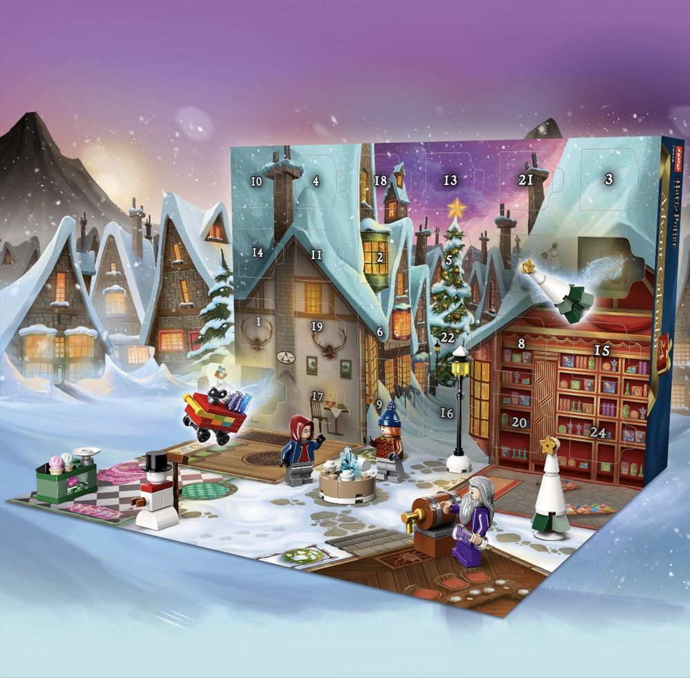 ZESTAW LEGO HARRY POTTER Kalendarz adwentowy 76418 Klocki Prezent!