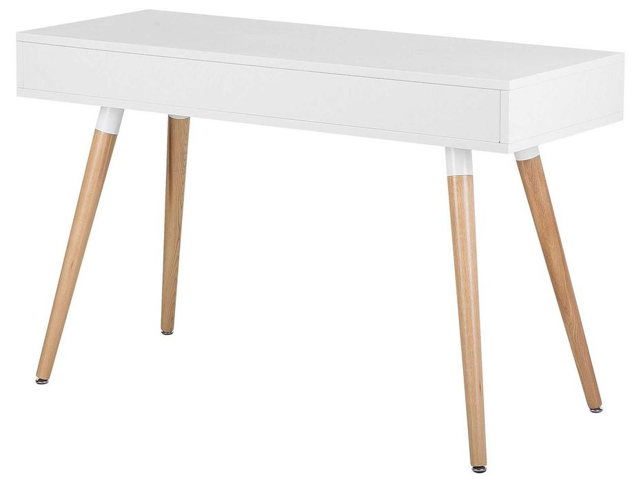 Toucador/Secretária FRISCO Branco Cinzento 120x45 cm com arrumação