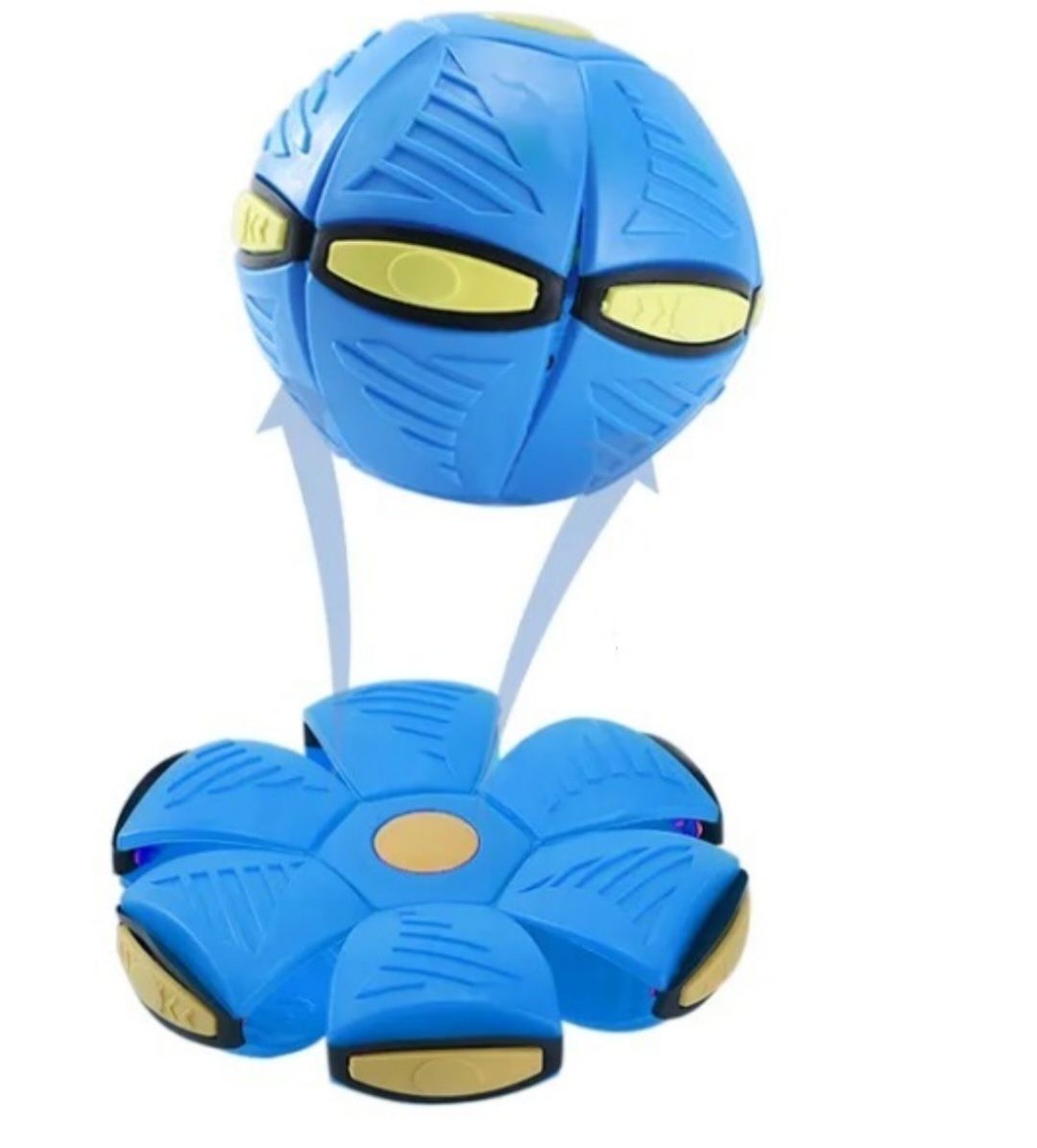 DYSKOPIŁKA Dysk Pilka FRISBEE 2w1 Zabawka do Rzucania