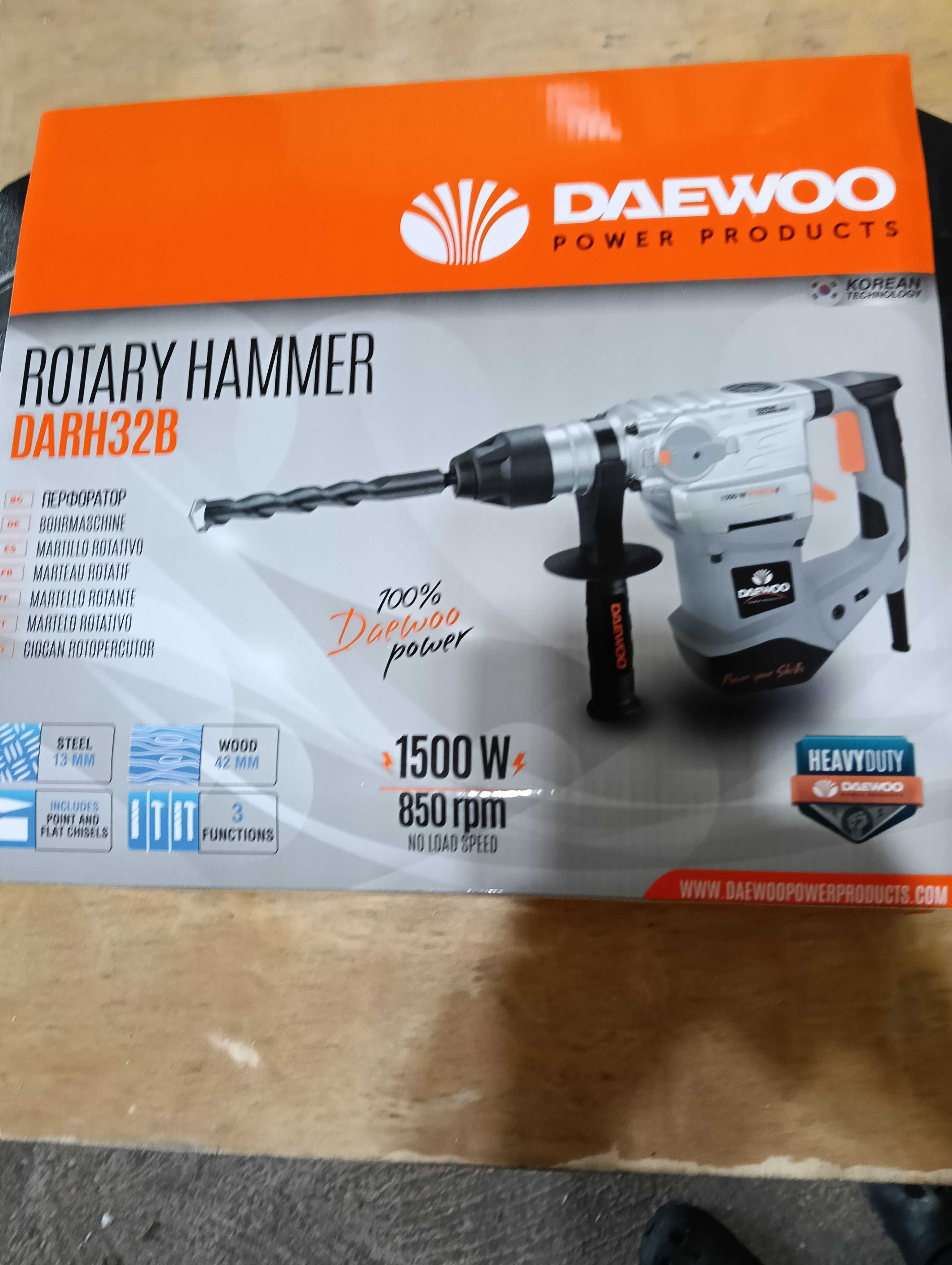 Martelo Rotativo 1500W DAEWOO