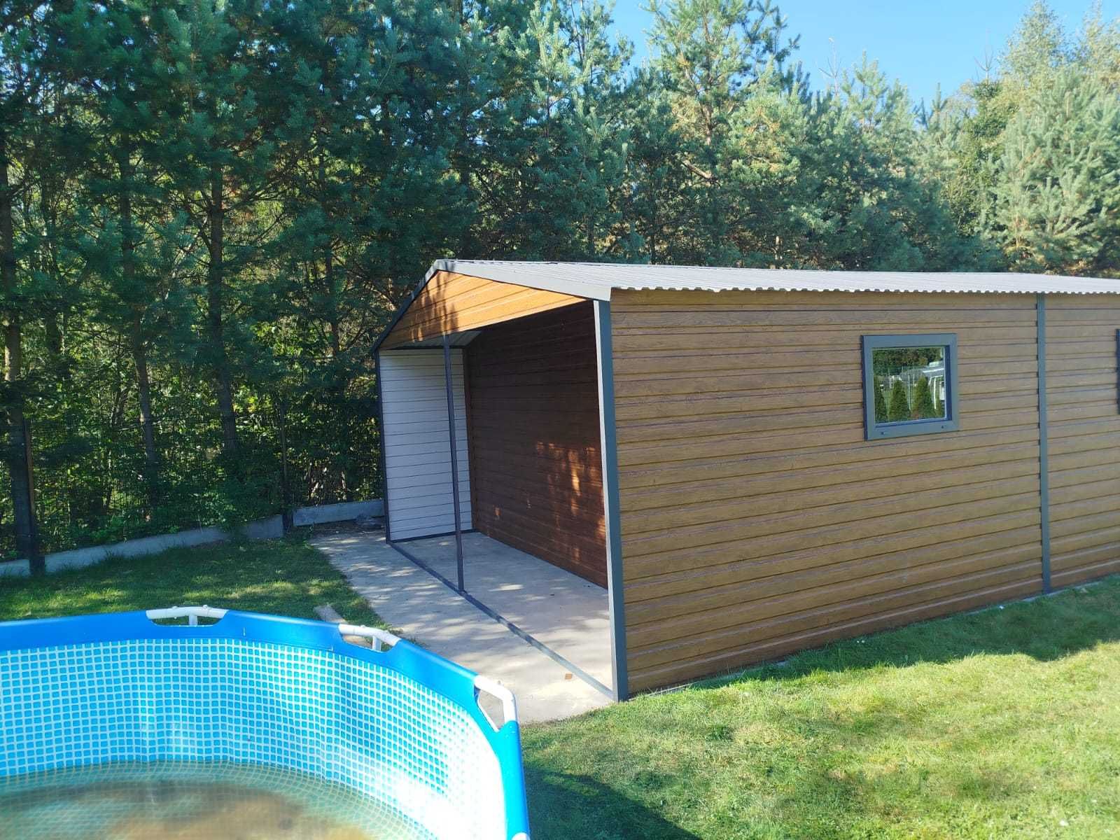 Garaż Blaszany Drewnopodobny PREMIUM PRODUCENT!!!