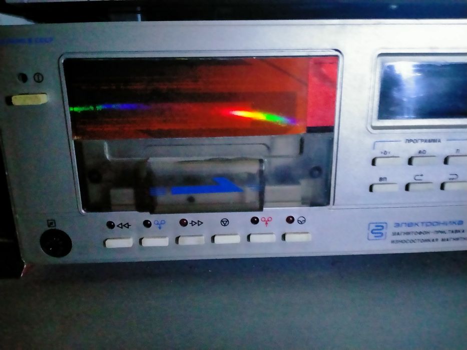 Касетний магнітофон Електроніка МП-204 Стерео