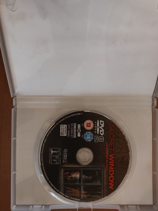 DVD " A Janela Secreta " (Como Novo) 2004